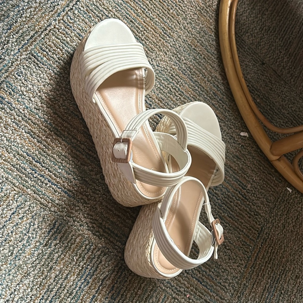 JustFab Platform Sandals